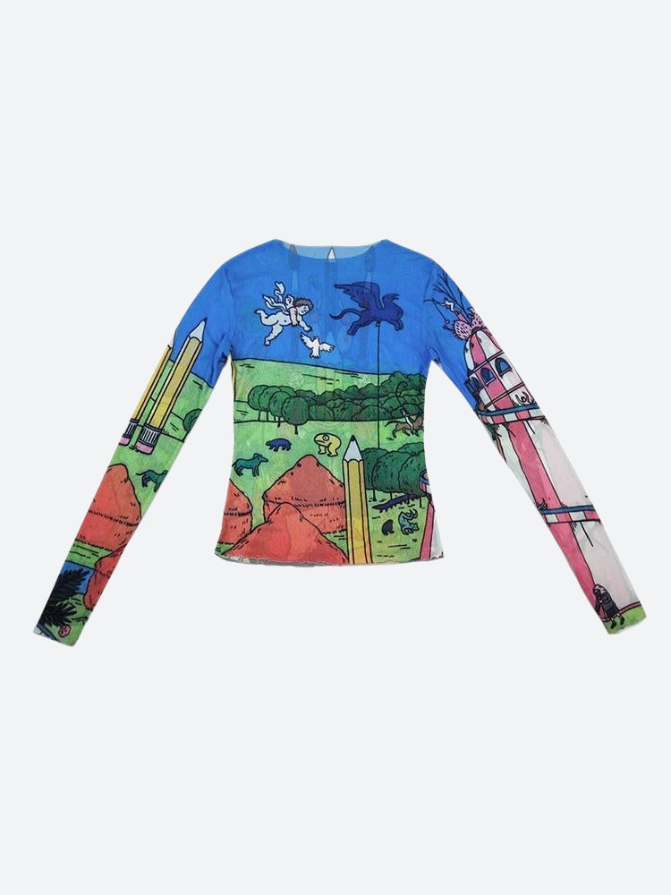 Stylish Work Outfits, Outfit Summer Ideas Weirdcore Dream Mesh Top Stylish Work Outfits, Outfit Summer Ideas Weirdcore Dream Mesh Top