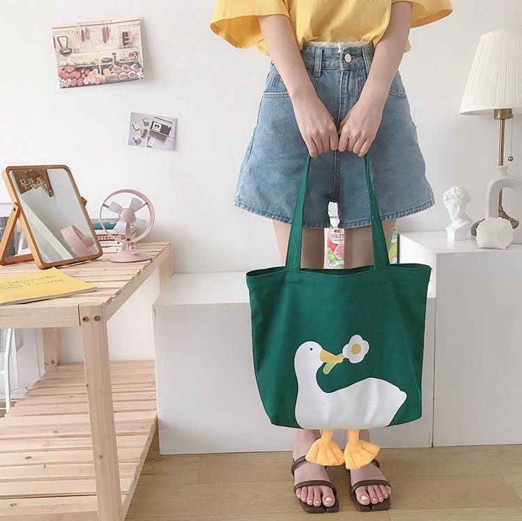 Stylish Work Outfits, Outfit Summer Ideas Weirdcore Duck Cloth Bag