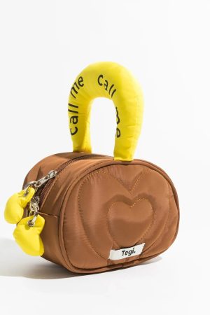 Stylish Work Outfits, Outfit Summer Ideas Weirdcore Heart Puffer Handbag