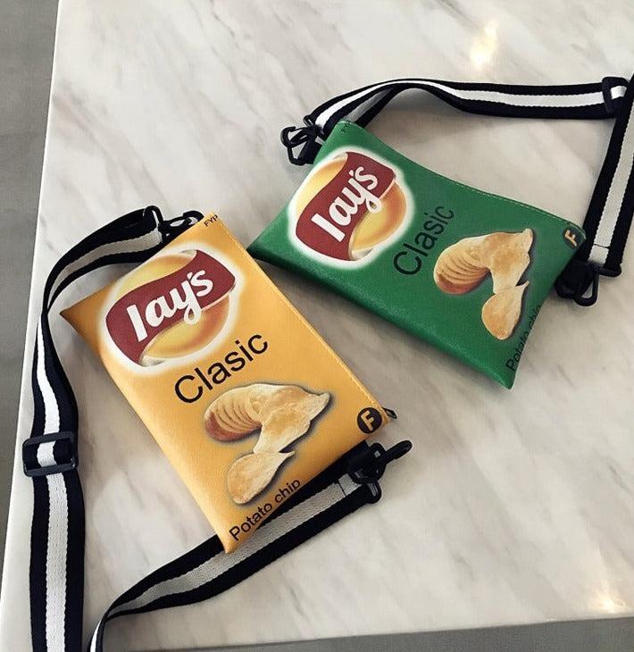 Stylish Work Outfits, Outfit Summer Ideas Weirdcore Lays Chips Crossbody Bag Stylish Work Outfits, Outfit Summer Ideas Weirdcore Lays Chips Crossbody Bag