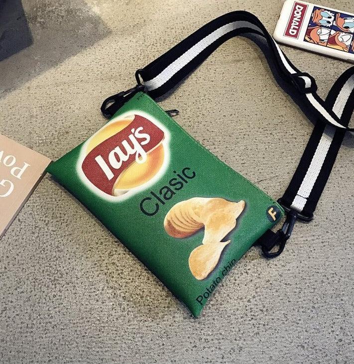 Stylish Work Outfits, Outfit Summer Ideas Weirdcore Lays Chips Crossbody Bag Stylish Work Outfits, Outfit Summer Ideas Weirdcore Lays Chips Crossbody Bag