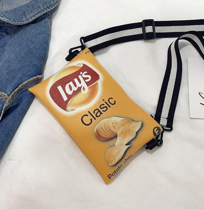 Stylish Work Outfits, Outfit Summer Ideas Weirdcore Lays Chips Crossbody Bag Stylish Work Outfits, Outfit Summer Ideas Weirdcore Lays Chips Crossbody Bag
