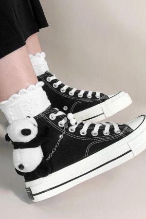 Stylish Work Outfits, Outfit Summer Ideas Weirdcore Panda Canvas Shoes