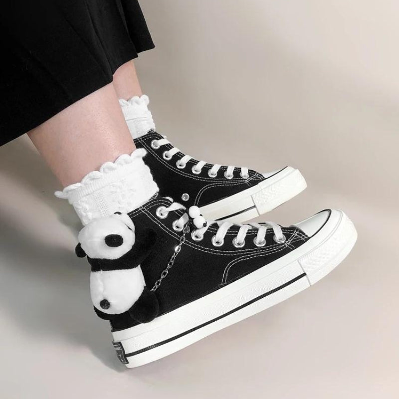 Stylish Work Outfits, Outfit Summer Ideas Weirdcore Panda Canvas Shoes
