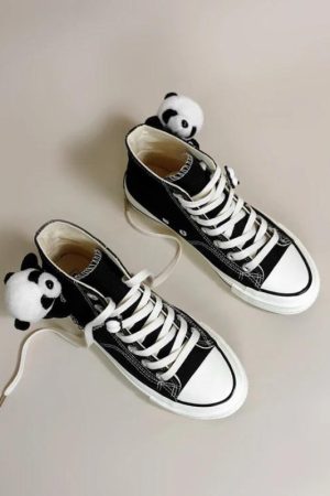 Stylish Work Outfits, Outfit Summer Ideas Weirdcore Panda Canvas Shoes