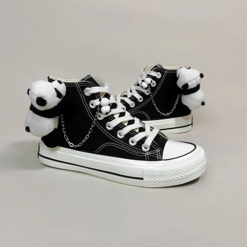 Stylish Work Outfits, Outfit Summer Ideas Weirdcore Panda Canvas Shoes Stylish Work Outfits, Outfit Summer Ideas Weirdcore Panda Canvas Shoes