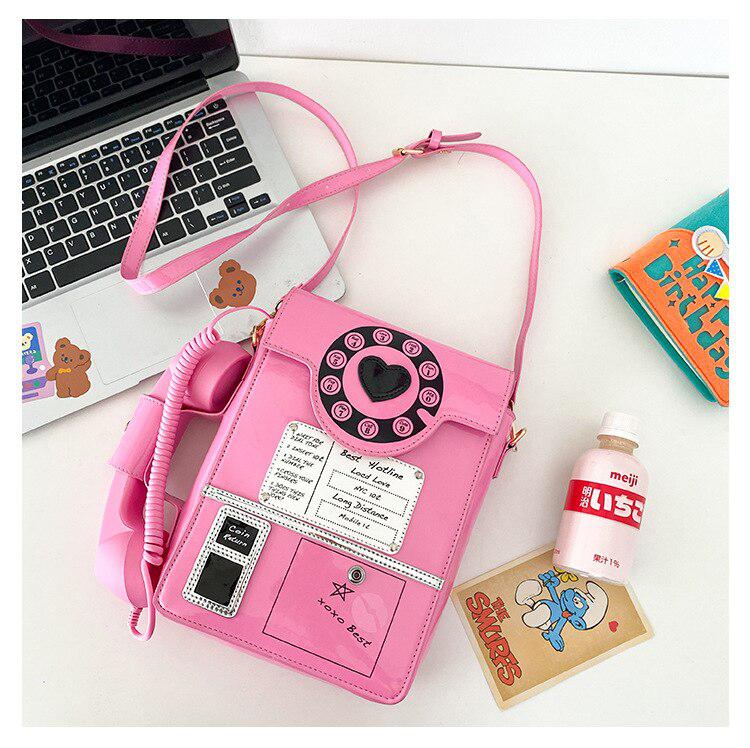 Stylish Work Outfits, Outfit Summer Ideas Weirdcore Retro Phone Shaped Crossbody Bag Stylish Work Outfits, Outfit Summer Ideas Weirdcore Retro Phone Shaped Crossbody Bag