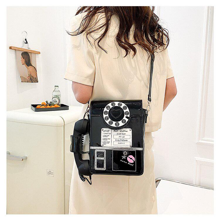 Stylish Work Outfits, Outfit Summer Ideas Weirdcore Retro Phone Shaped Crossbody Bag Stylish Work Outfits, Outfit Summer Ideas Weirdcore Retro Phone Shaped Crossbody Bag