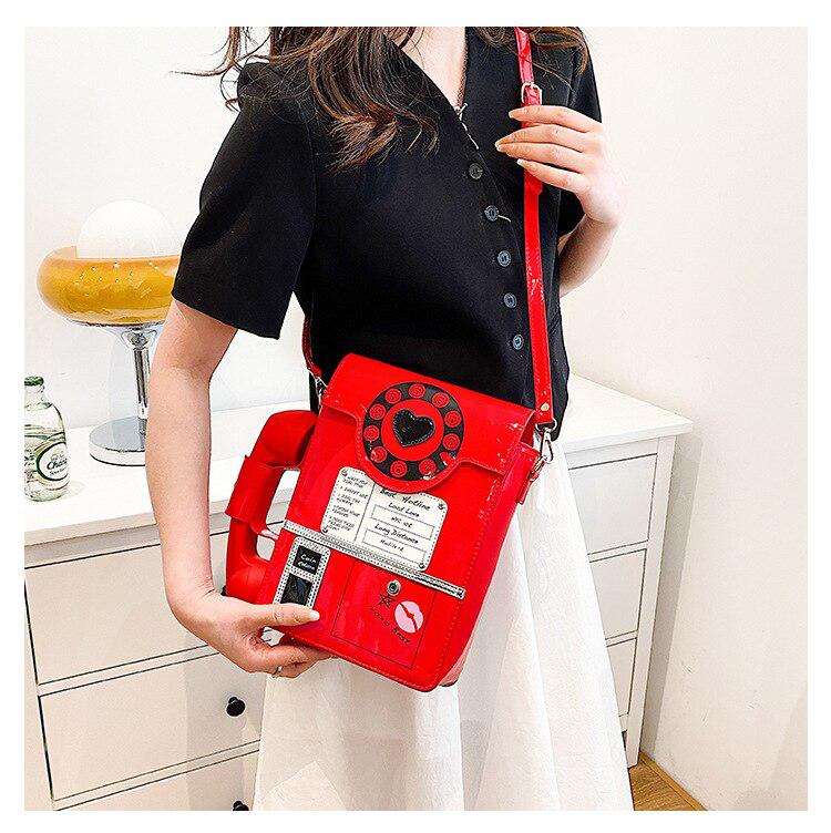 Stylish Work Outfits, Outfit Summer Ideas Weirdcore Retro Phone Shaped Crossbody Bag Stylish Work Outfits, Outfit Summer Ideas Weirdcore Retro Phone Shaped Crossbody Bag