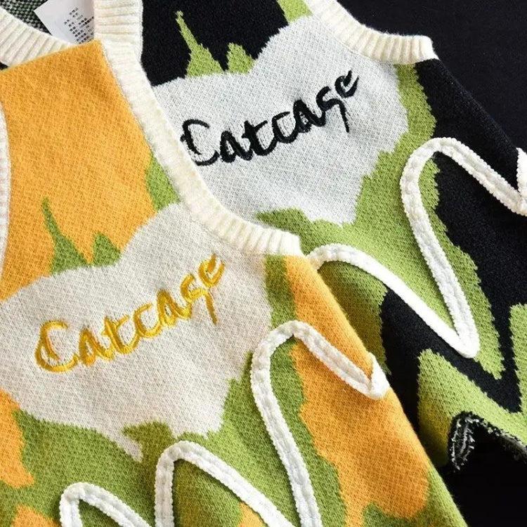 Stylish Work Outfits, Outfit Summer Ideas Weirdcore Wavy Striped Sweater Vest Stylish Work Outfits, Outfit Summer Ideas Weirdcore Wavy Striped Sweater Vest