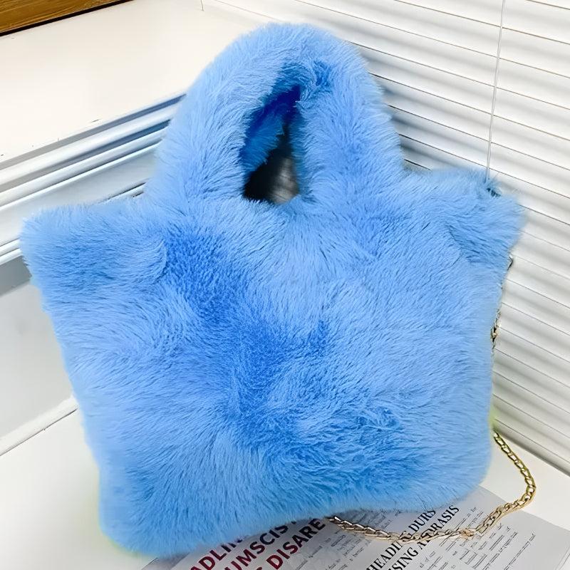 Stylish Work Outfits, Outfit Summer Ideas White Clouds & Blue Sky Fluffy Bag Stylish Work Outfits, Outfit Summer Ideas White Clouds & Blue Sky Fluffy Bag