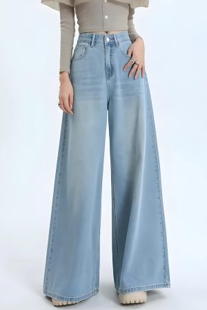 Stylish Work Outfits, Outfit Summer Ideas Wide Leg Regular Waist Jeans