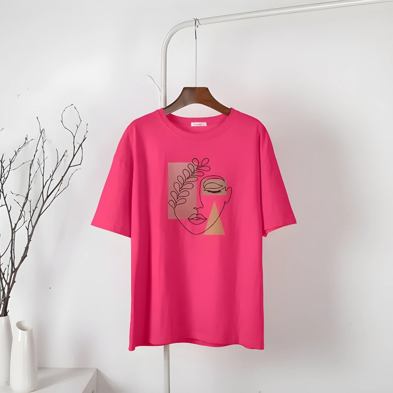 Stylish Work Outfits, Outfit Summer Ideas Woman Face Minimal Tee Stylish Work Outfits, Outfit Summer Ideas Woman Face Minimal Tee