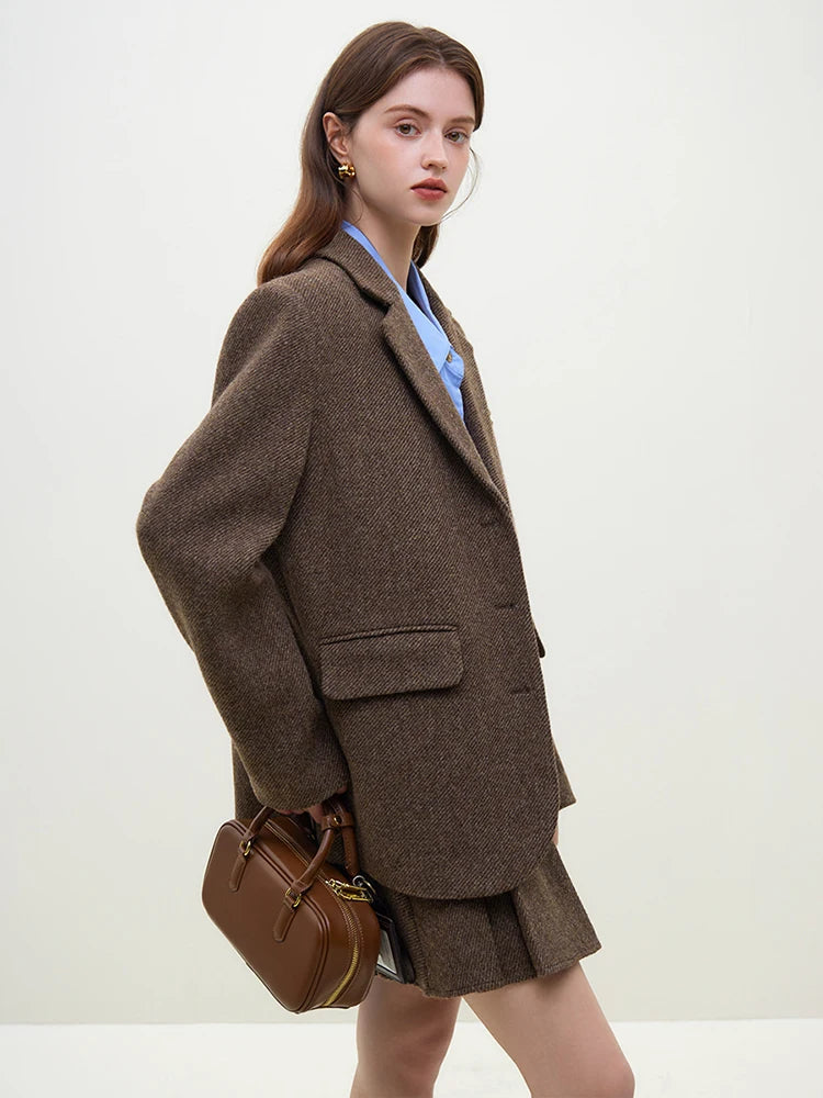 Stylish Work Outfits, Outfit Summer Ideas Wool Blazer Jacket & Mini Skirt Two Piece Set Stylish Work Outfits, Outfit Summer Ideas Wool Blazer Jacket & Mini Skirt Two Piece Set