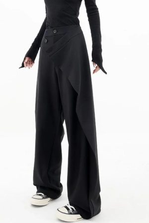 Stylish Work Outfits, Outfit Summer Ideas Wrap Front Wide Leg Pants
