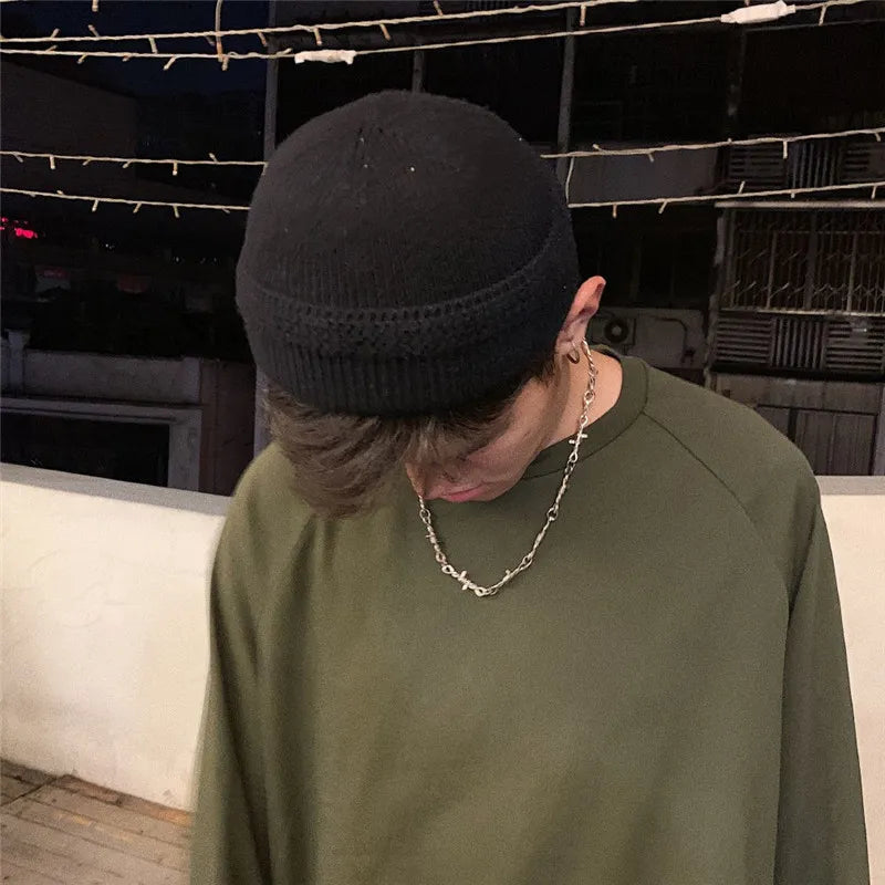 Stylish Work Outfits, Outfit Summer Ideas Y2K Barbed Wire Necklace Stylish Work Outfits, Outfit Summer Ideas Y2K Barbed Wire Necklace