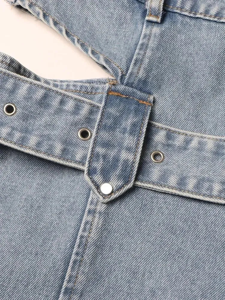 Stylish Work Outfits, Outfit Summer Ideas Y2K Belted Cut Out Jeans Stylish Work Outfits, Outfit Summer Ideas Y2K Belted Cut Out Jeans