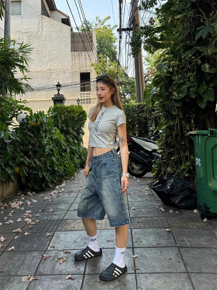 Stylish Work Outfits, Outfit Summer Ideas Y2K Bermuda Shorts Stylish Work Outfits, Outfit Summer Ideas Y2K Bermuda Shorts