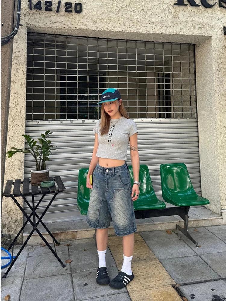 Stylish Work Outfits, Outfit Summer Ideas Y2K Bermuda Shorts Stylish Work Outfits, Outfit Summer Ideas Y2K Bermuda Shorts
