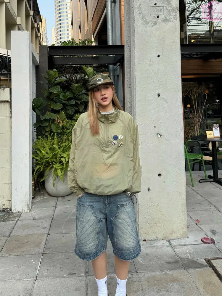 Stylish Work Outfits, Outfit Summer Ideas Y2K Bermuda Shorts