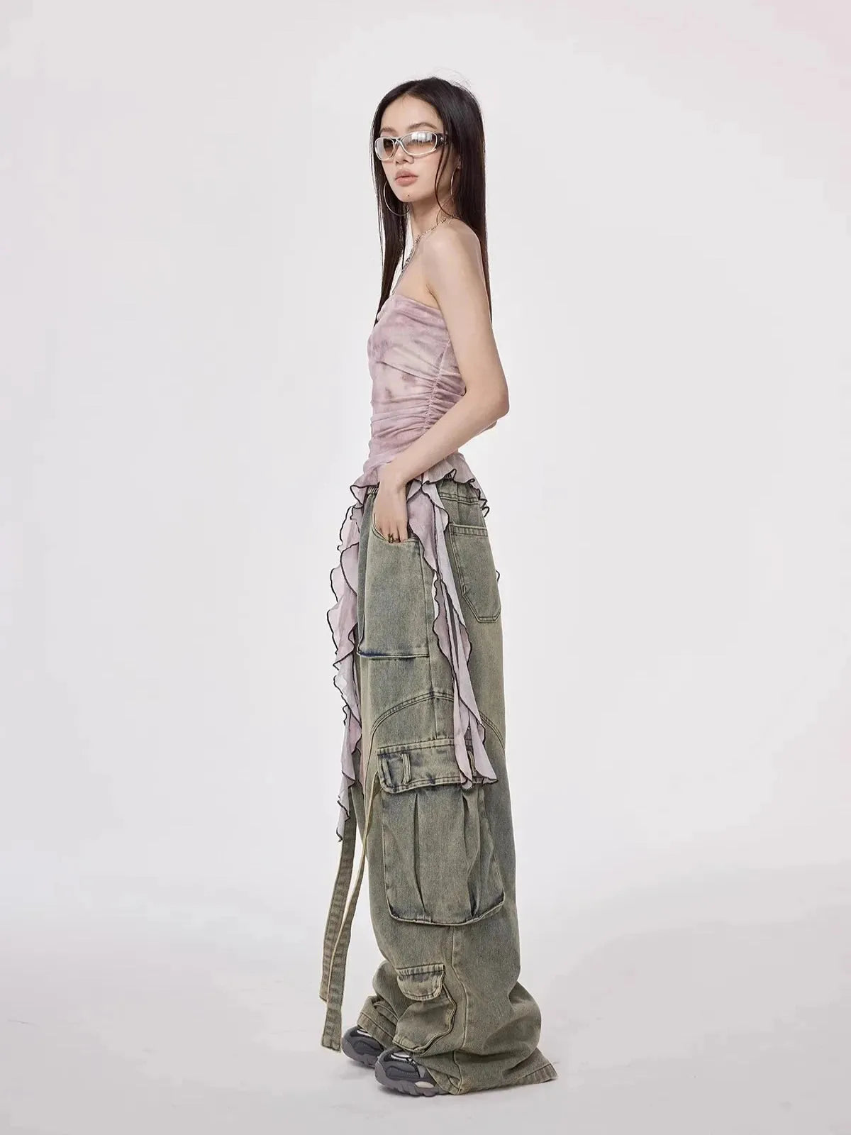 Stylish Work Outfits, Outfit Summer Ideas Y2K Cargo Jeans Stylish Work Outfits, Outfit Summer Ideas Y2K Cargo Jeans