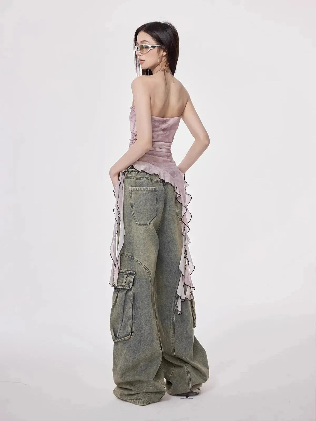 Stylish Work Outfits, Outfit Summer Ideas Y2K Cargo Jeans Stylish Work Outfits, Outfit Summer Ideas Y2K Cargo Jeans