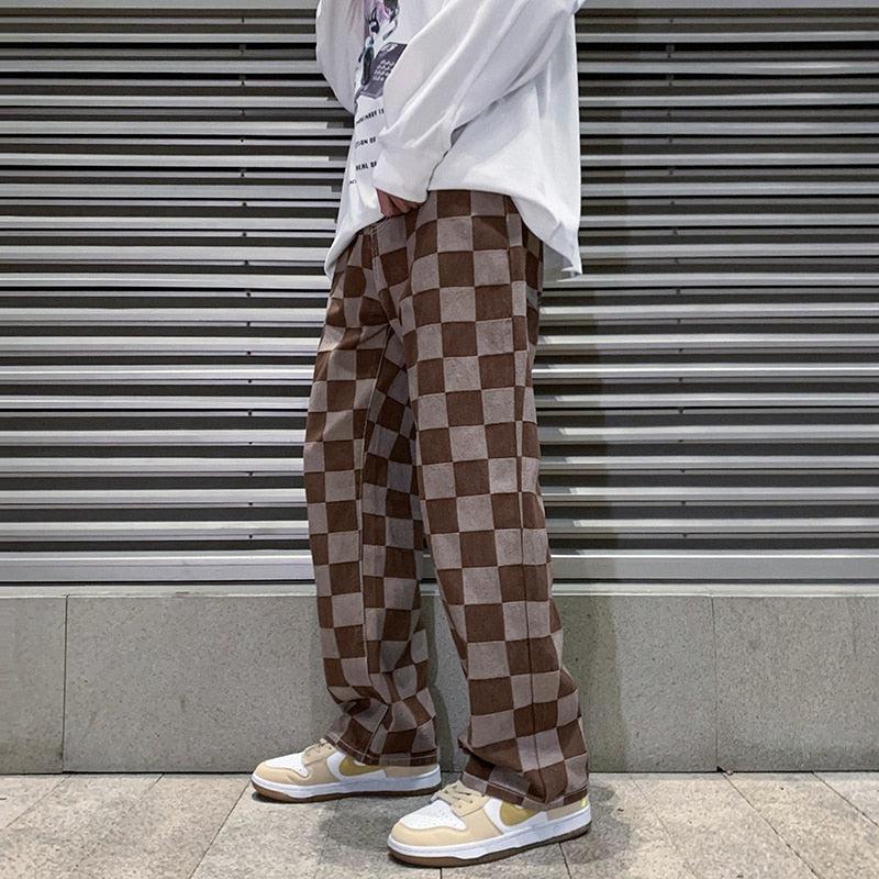 Stylish Work Outfits, Outfit Summer Ideas Y2K Checkered Pants