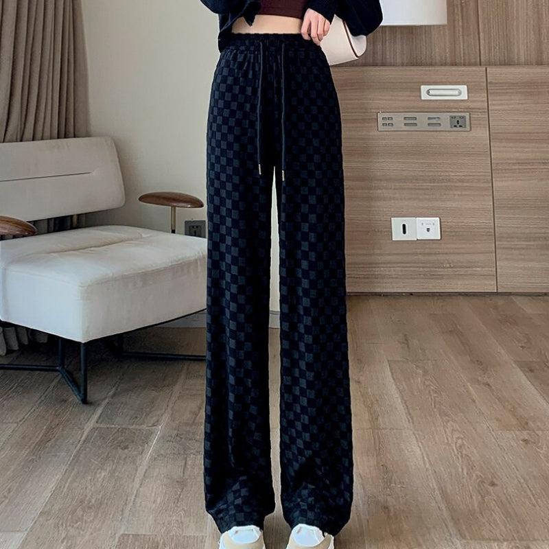 Stylish Work Outfits, Outfit Summer Ideas Y2K Checkered Sweatpants Stylish Work Outfits, Outfit Summer Ideas Y2K Checkered Sweatpants