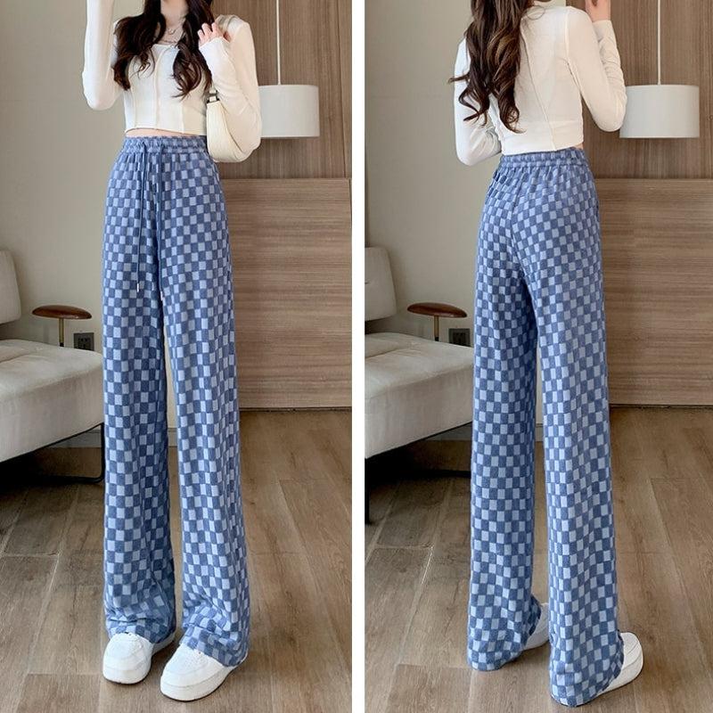 Stylish Work Outfits, Outfit Summer Ideas Y2K Checkered Sweatpants Stylish Work Outfits, Outfit Summer Ideas Y2K Checkered Sweatpants