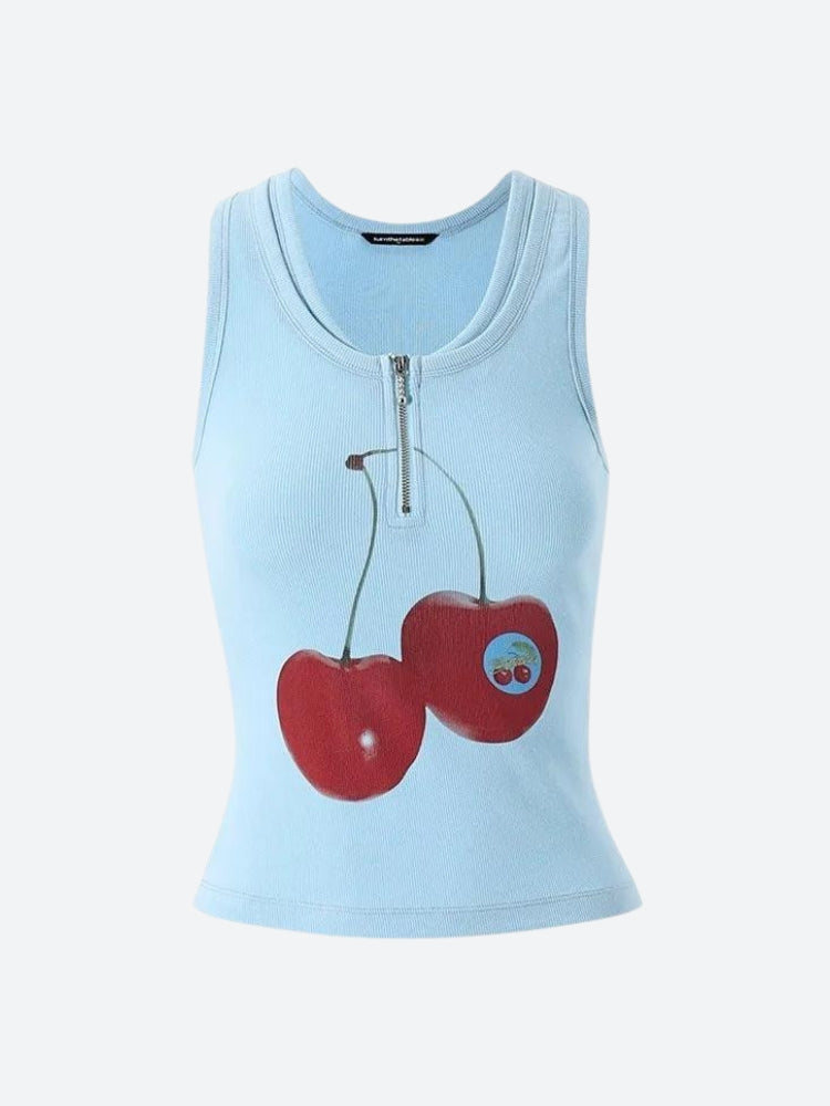 Stylish Work Outfits, Outfit Summer Ideas Y2K Cherry Top Stylish Work Outfits, Outfit Summer Ideas Y2K Cherry Top