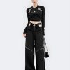 Stylish Work Outfits, Outfit Summer Ideas Y2K Cut Out Waist Pants