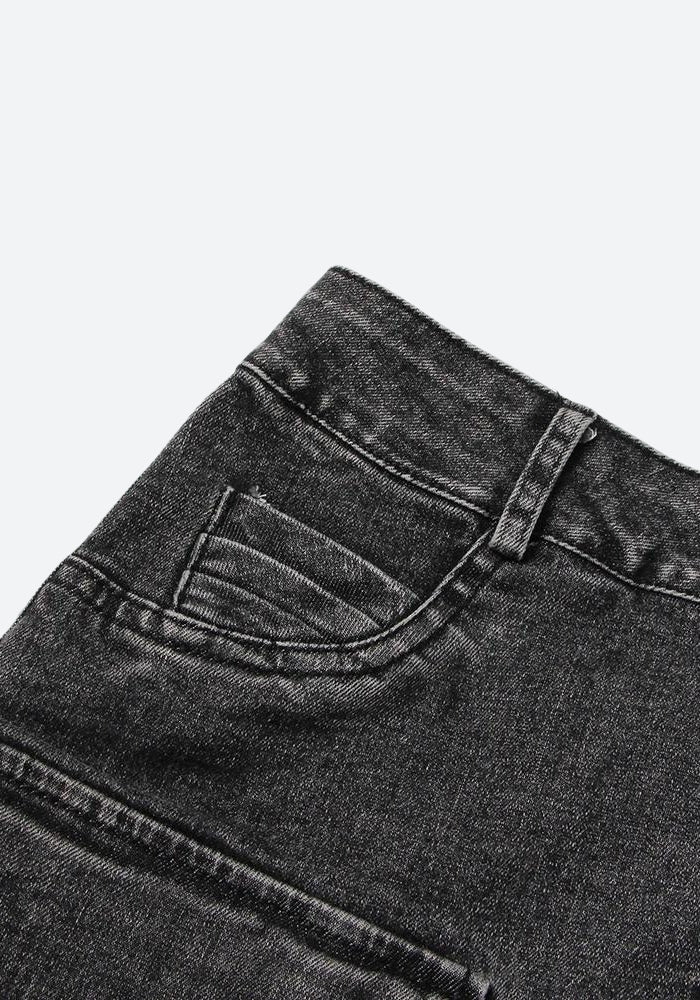 Stylish Work Outfits, Outfit Summer Ideas Y2K Grunge Denim Top & Skirt Two Piece Set Stylish Work Outfits, Outfit Summer Ideas Y2K Grunge Denim Top & Skirt Two Piece Set