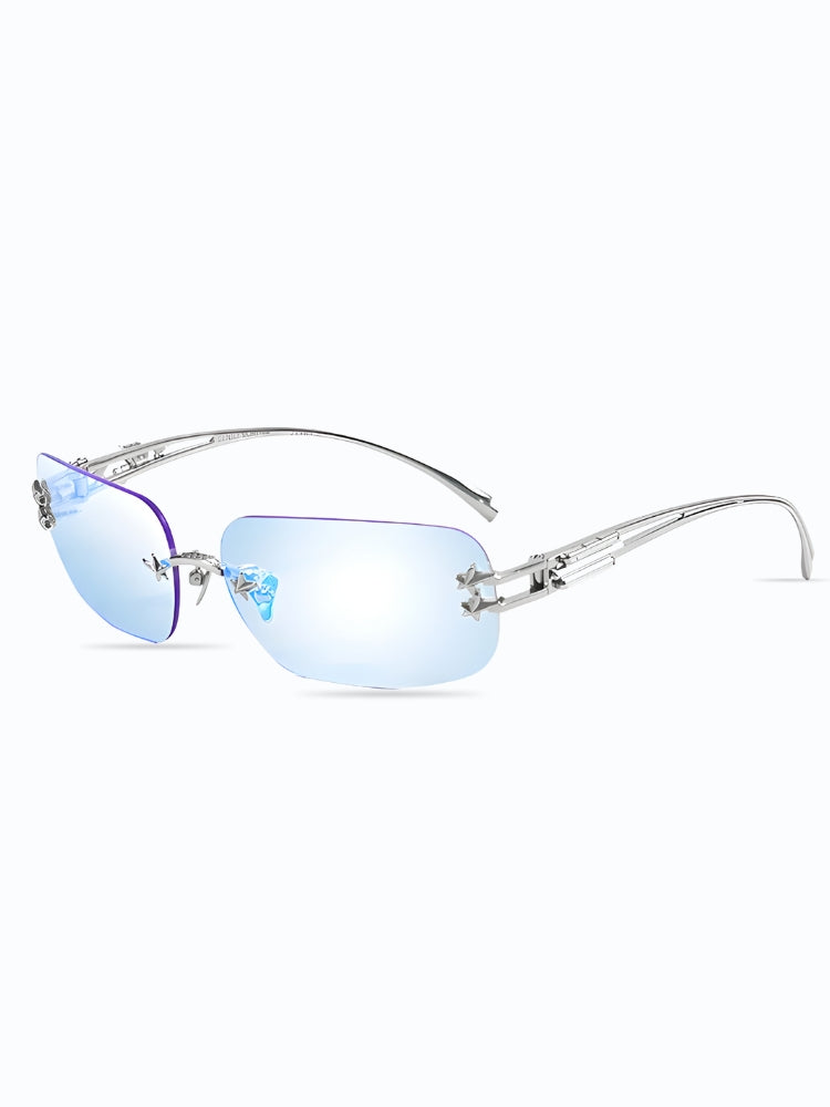 Stylish Work Outfits, Outfit Summer Ideas Y2K No Frame Sunglasses Stylish Work Outfits, Outfit Summer Ideas Y2K No Frame Sunglasses