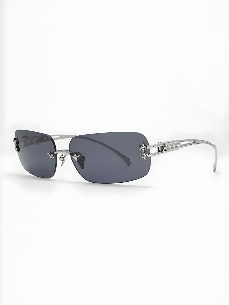 Stylish Work Outfits, Outfit Summer Ideas Y2K No Frame Sunglasses Stylish Work Outfits, Outfit Summer Ideas Y2K No Frame Sunglasses