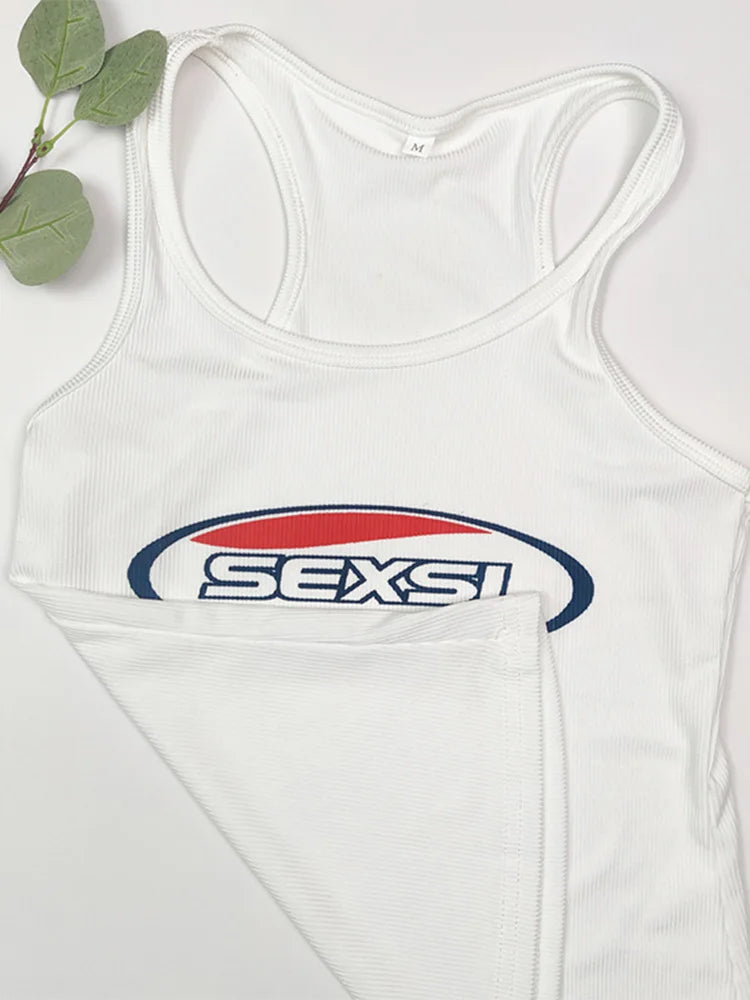 Stylish Work Outfits, Outfit Summer Ideas Y2K Sexsi Tank Top