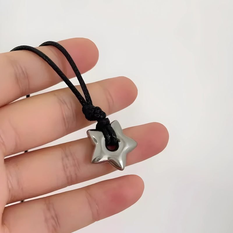 Stylish Work Outfits, Outfit Summer Ideas Y2K Star Cord Necklace Stylish Work Outfits, Outfit Summer Ideas Y2K Star Cord Necklace