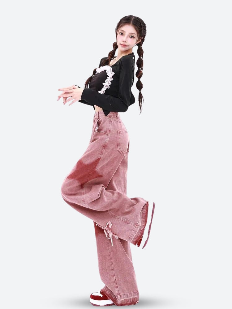 Stylish Work Outfits, Outfit Summer Ideas Y2K Star Denim Jeans Stylish Work Outfits, Outfit Summer Ideas Y2K Star Denim Jeans