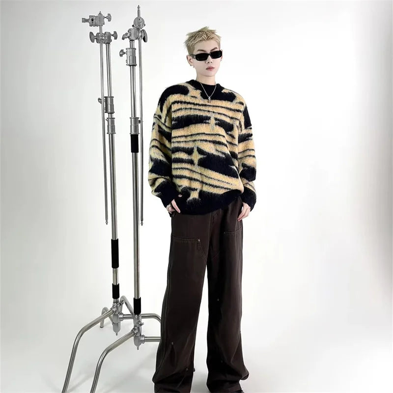 Stylish Work Outfits, Outfit Summer Ideas Y2K Star Fluffy Sweater Stylish Work Outfits, Outfit Summer Ideas Y2K Star Fluffy Sweater