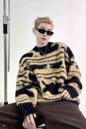 Stylish Work Outfits, Outfit Summer Ideas Y2K Star Fluffy Sweater