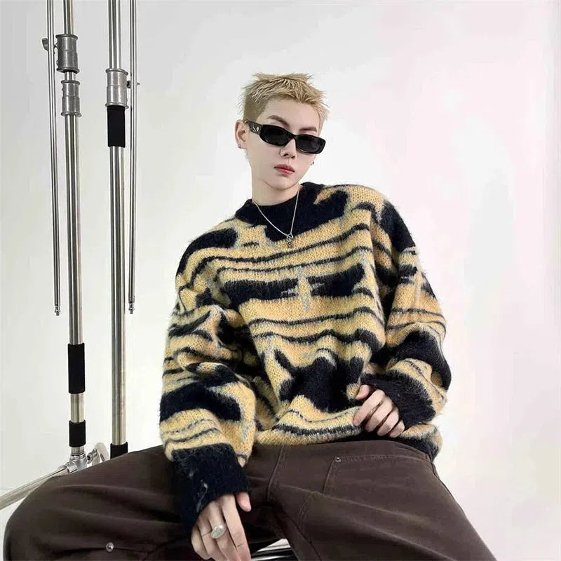 Stylish Work Outfits, Outfit Summer Ideas Y2K Star Fluffy Sweater