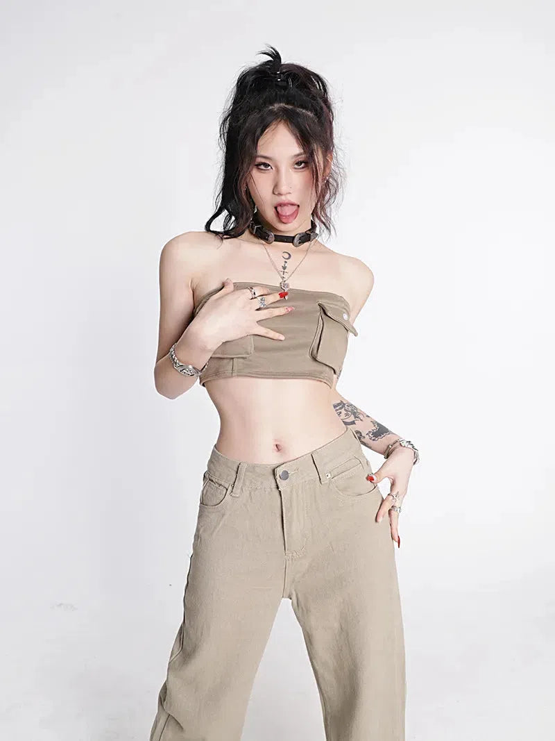 Stylish Work Outfits, Outfit Summer Ideas Y2K Star Pockets High Waist Jeans Stylish Work Outfits, Outfit Summer Ideas Y2K Star Pockets High Waist Jeans