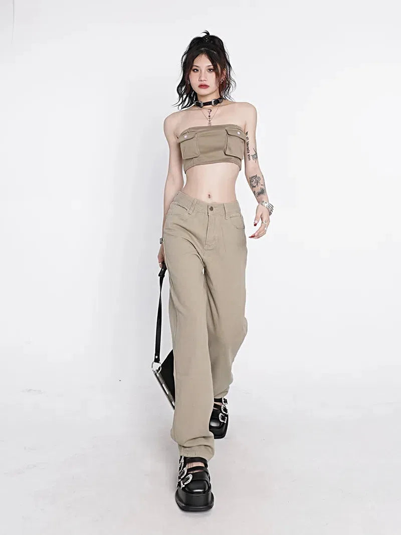 Stylish Work Outfits, Outfit Summer Ideas Y2K Star Pockets High Waist Jeans Stylish Work Outfits, Outfit Summer Ideas Y2K Star Pockets High Waist Jeans