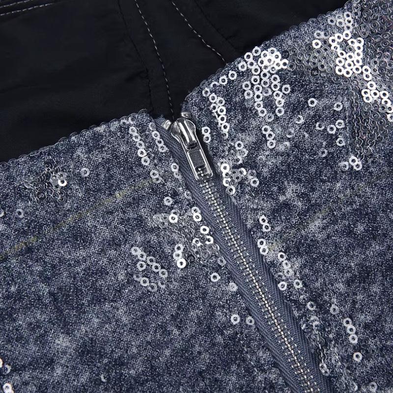 Stylish Work Outfits, Outfit Summer Ideas Y2K Star Sequined Crop Top Stylish Work Outfits, Outfit Summer Ideas Y2K Star Sequined Crop Top