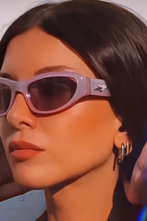 Stylish Work Outfits, Outfit Summer Ideas Y2k Star Wrap Around Sunglasses