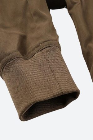 Stylish Work Outfits, Outfit Summer Ideas Y2K Zip-Up Jacket