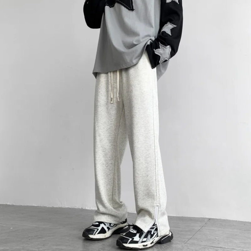 Stylish Work Outfits, Outfit Summer Ideas Zip-Up Leg Sweatpants Stylish Work Outfits, Outfit Summer Ideas Zip-Up Leg Sweatpants