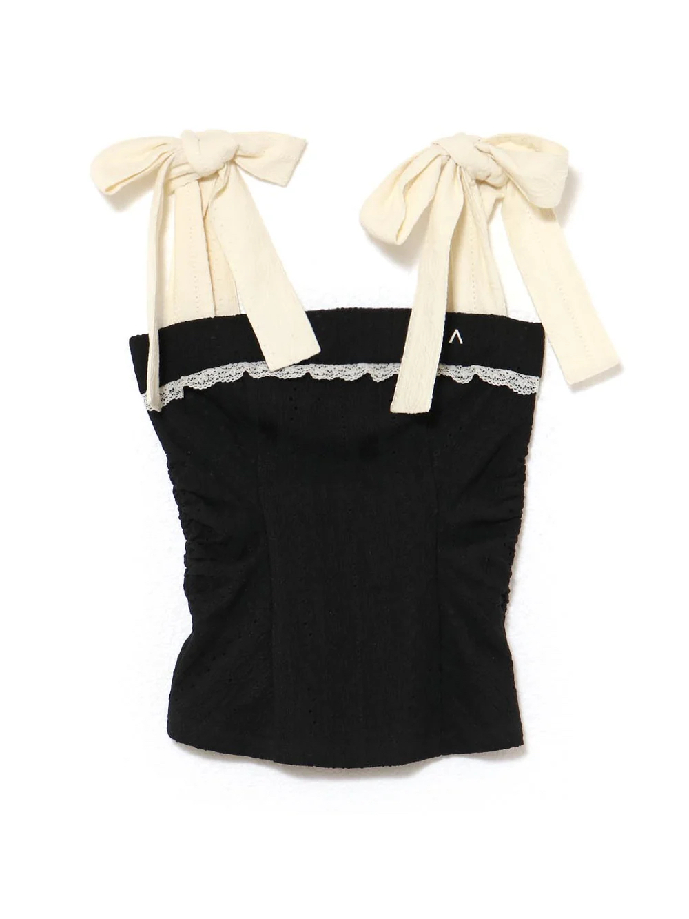 Summer and Mary Japanese Lace Trim Bow Tie Strap Camisole Top - Niche Design for Stylish Summer Looks Summer and Mary Japanese Lace Trim Bow Tie Strap Camisole Top - Niche Design for Stylish Summer Looks