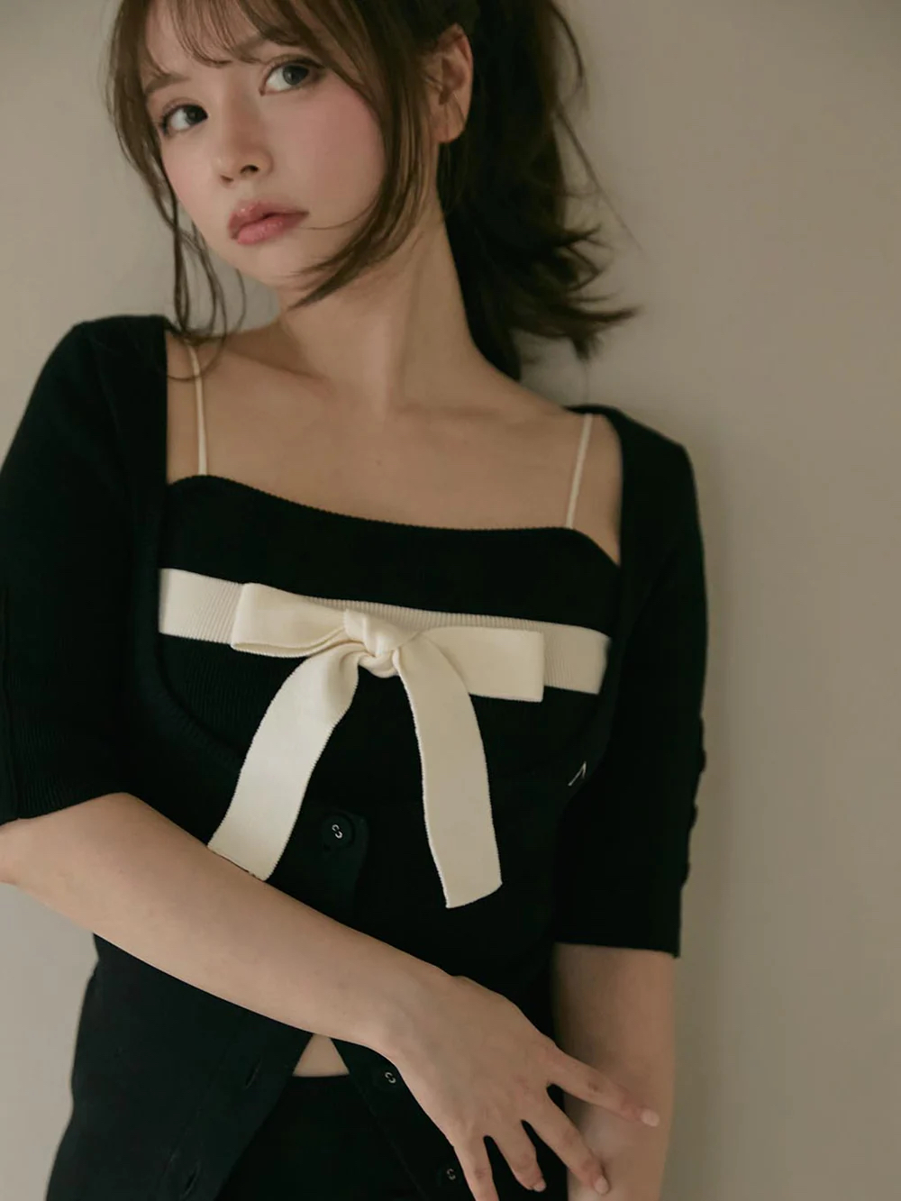 Summer Japanese Sweet Waist-Cinching Knitted Cardigan & Bodycon Skirt Set - Trendy Matching Outfit for Y2K & Korean Style Fashion Summer Japanese Sweet Waist-Cinching Knitted Cardigan & Bodycon Skirt Set - Trendy Matching Outfit for Y2K & Korean Style Fashion