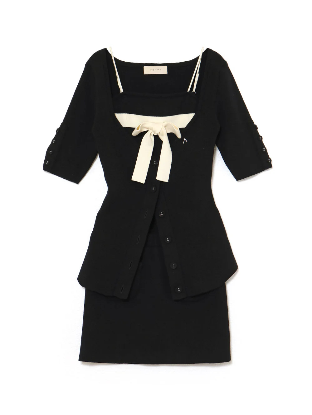 Summer Japanese Sweet Waist-Cinching Knitted Cardigan & Bodycon Skirt Set - Trendy Matching Outfit for Y2K & Korean Style Fashion Summer Japanese Sweet Waist-Cinching Knitted Cardigan & Bodycon Skirt Set - Trendy Matching Outfit for Y2K & Korean Style Fashion