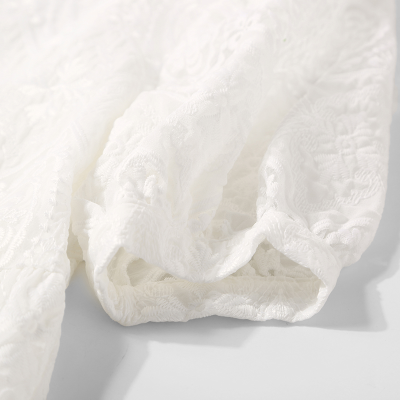 Summer Sweet Lace Round Neck Mesh Embroidered Casual Dress for Women - Fantasy Europe Style, Perfect for 90s and Y2K Fashion Lovers Summer Sweet Lace Round Neck Mesh Embroidered Casual Dress for Women - Fantasy Europe Style, Perfect for 90s and Y2K Fashion Lovers